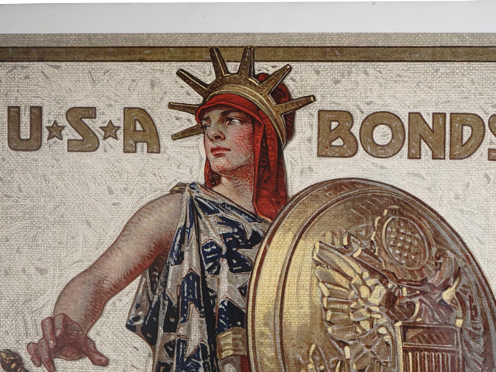 USA BONDS WEAPONS FOR LIBERTY POSTER LEYENDECKER PIC-3